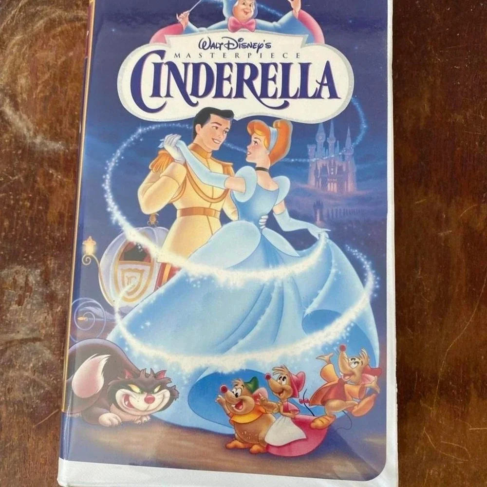 Disney Cinderella VHS tape